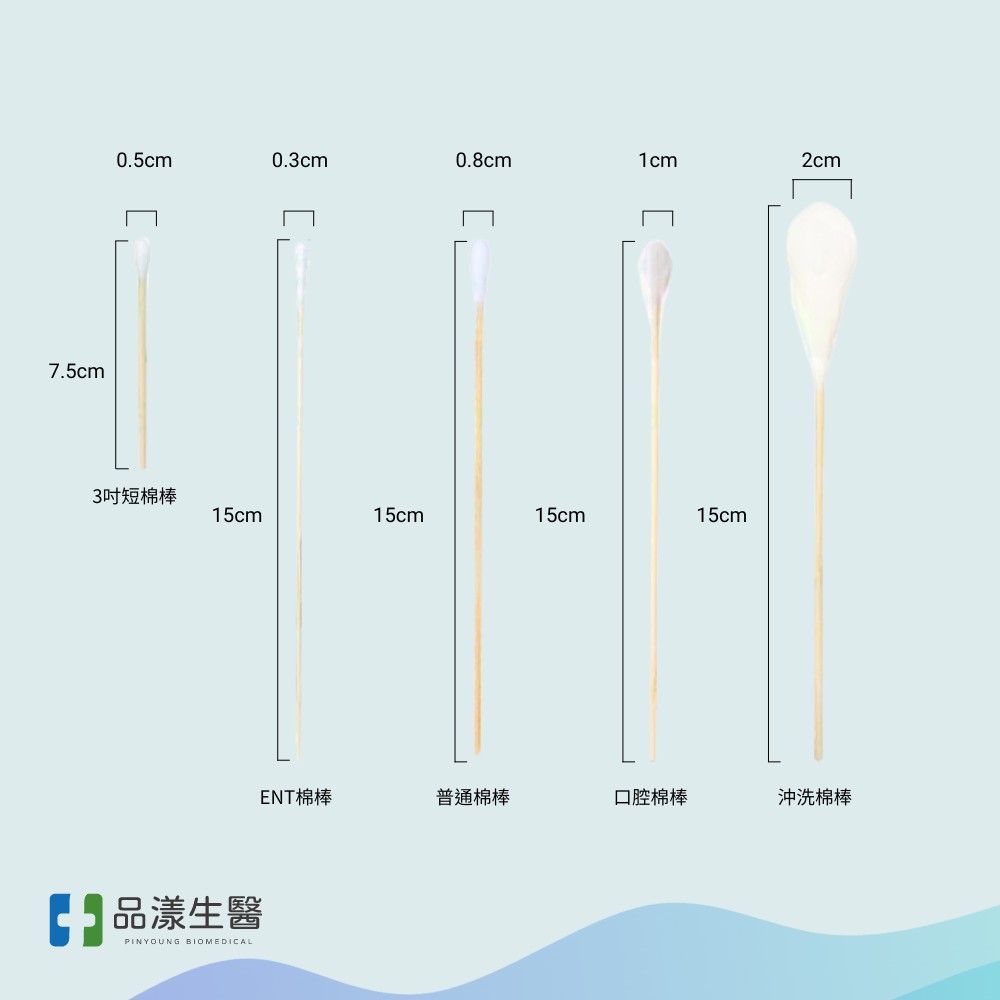 中衛csd 滅菌3吋短棉棒